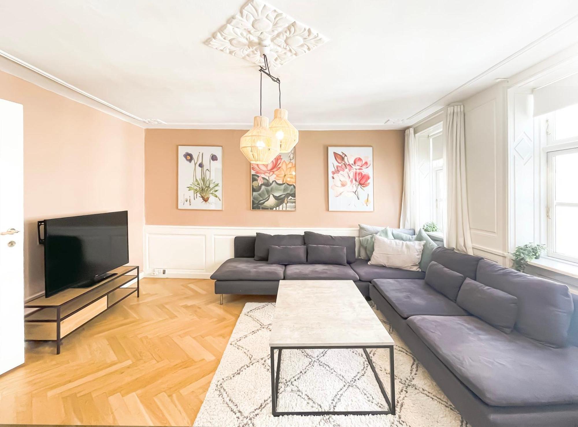 Large Apartment With 4 Bedrooms In Kopenhagen Bagian luar foto